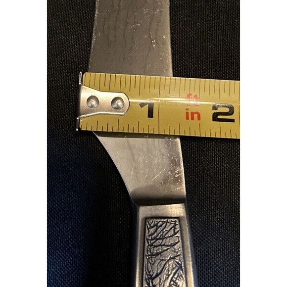 Vintage AS Stainless Chef Carving Knife Mid Century Modern Made In Japan - Picture 8 of 8